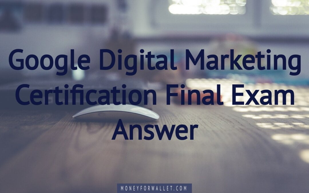 google digital marketing answers