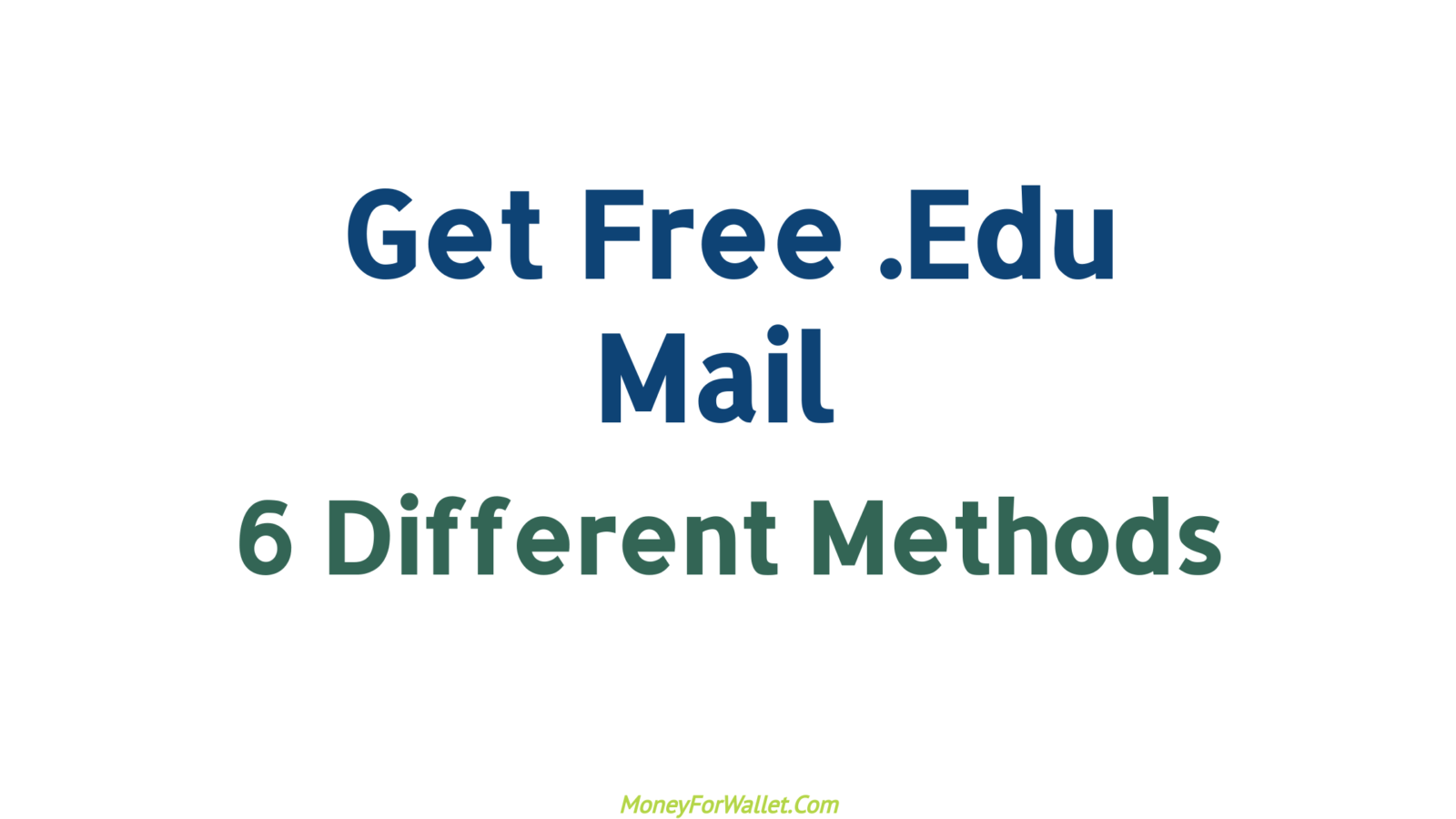 How To Get Free Edu Email In 2024 [6 Different Methods]