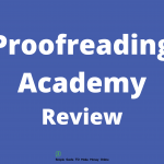 Proofreading Academy review